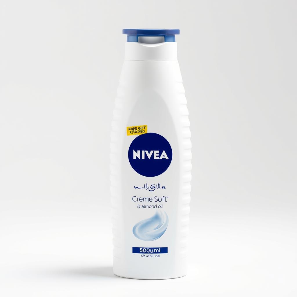 Nivea Pure Care Shower Creme Soft & Almond Oil 500ml - Body Wash & Shower Gels skincare product