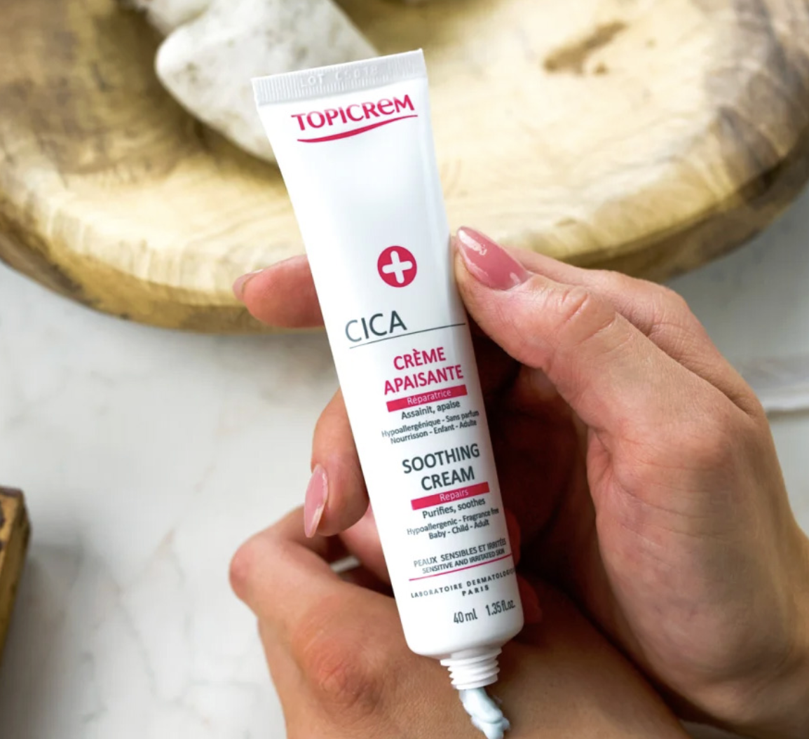 Topicrem Cica Soothing Cream 40ml - Facial Creams/Moisturisers, Eye Creams, Hand Creams & Treatment Gels skincare product