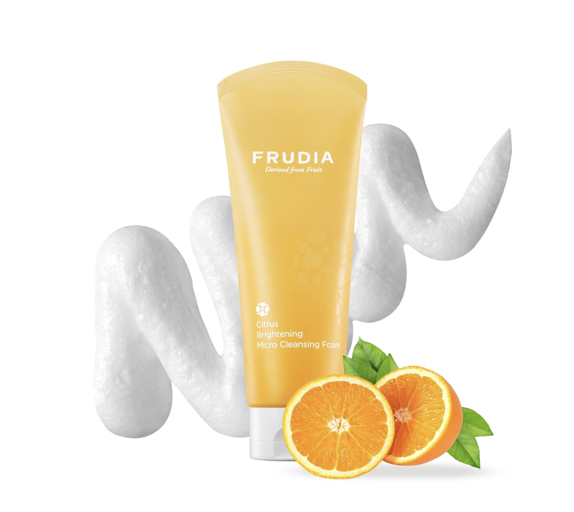 Frudia  Citrus Brightening Micro Cleansing Foam145ml - Face Wash / Cleansers / Micellar Cleansing Water skincare product