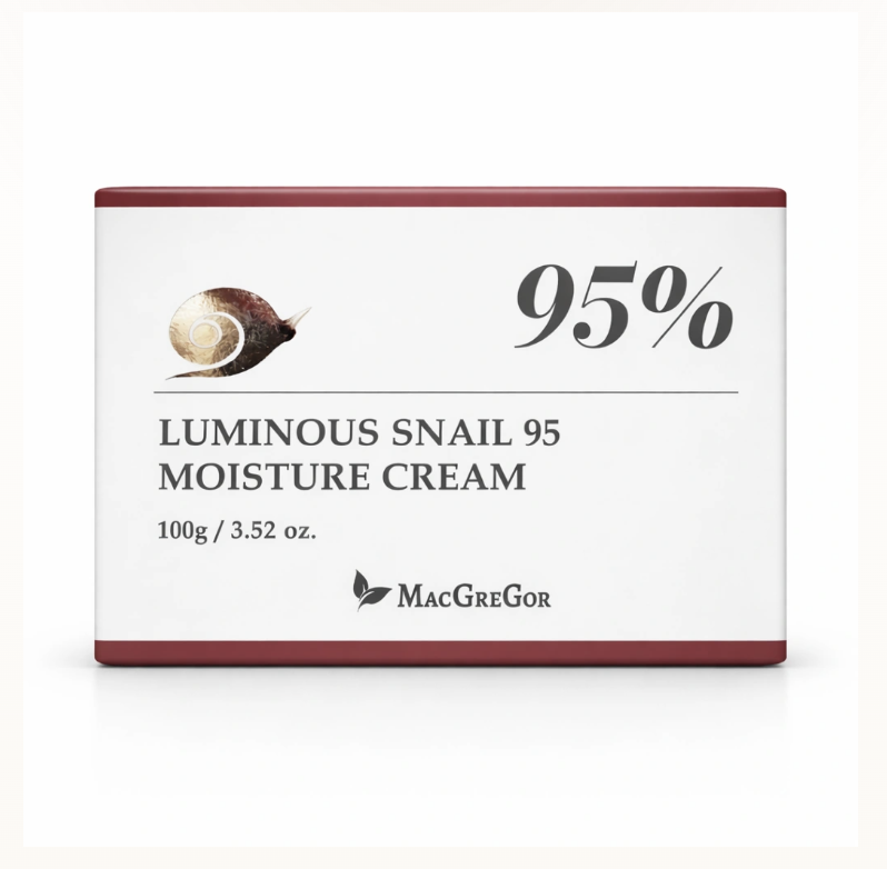 MacGregor Luminous Snail 95 Moisture Cream – 100g view 2