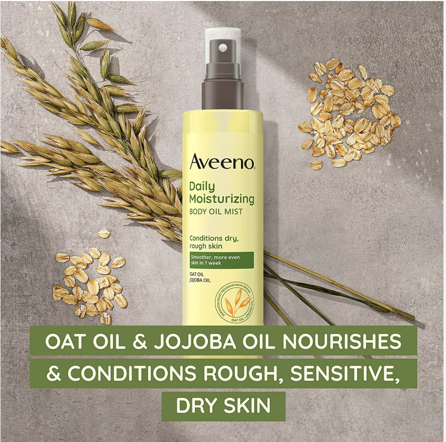 Aveeno Daily Moisturisering Body Oil Mist 200ml - Body Oils & Sunscreen  skincare product
