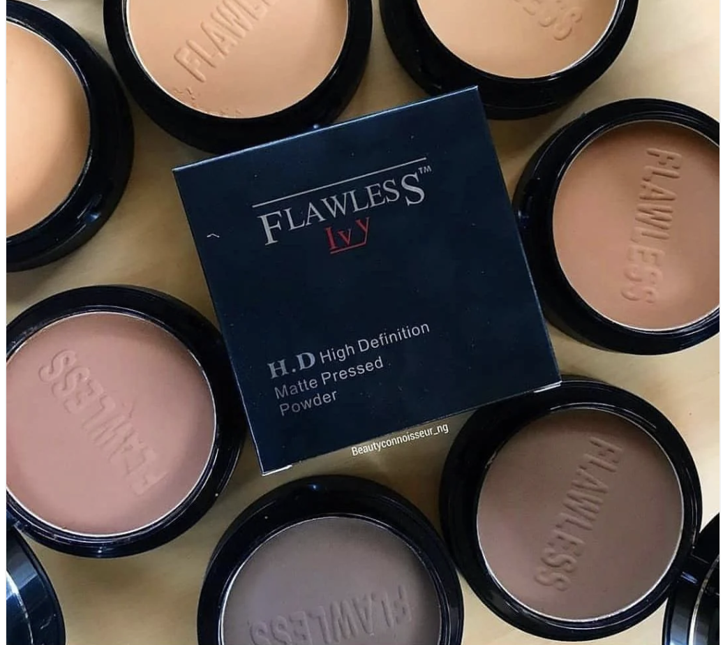 Flawless Ivy Cosmetics H.D High Definition Matte Pressed Powder - Make-up Products  skincare product