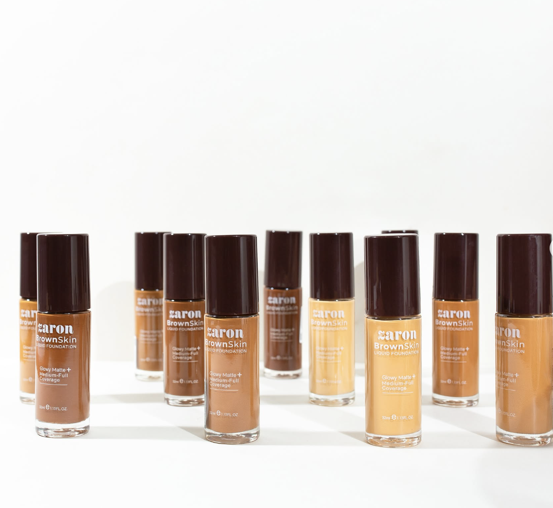 Zaron Brown Skin Foundation 32ml - Make-up Products  skincare product