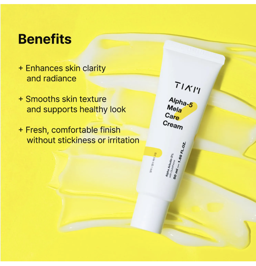 Tiam Alpha-5 Mela Care Cream 50ml - Facial Creams/Moisturisers, Eye Creams, Hand Creams & Treatment Gels skincare product