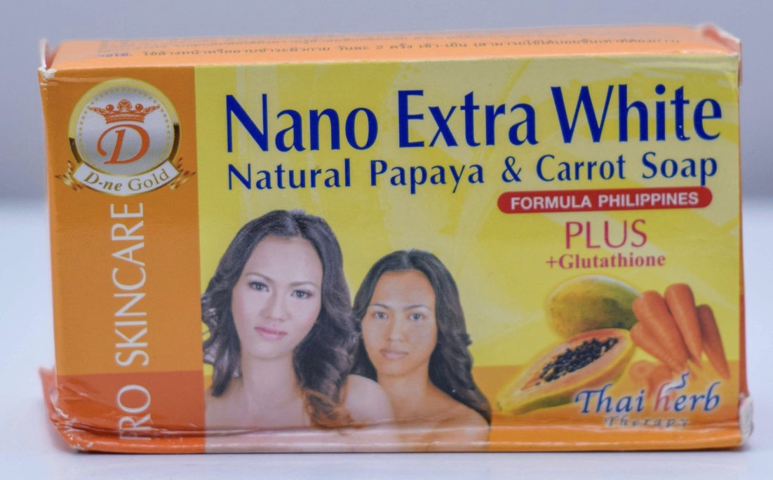Nano White - Extra White Papaya & Carrot Soap  - Soaps & Scrubs skincare product