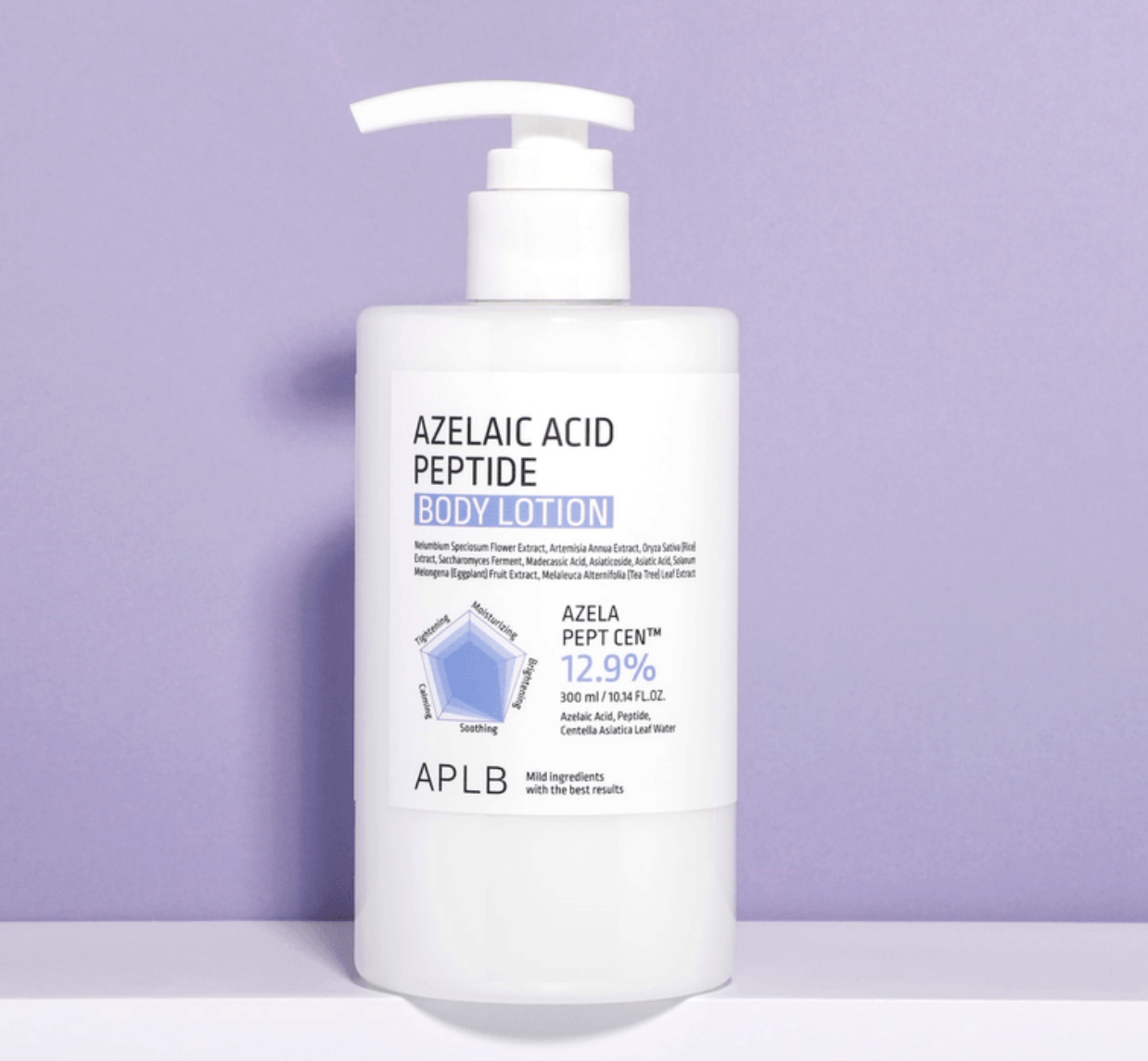 APLB Azelaic Acid Peptide Body Lotion 300ml - Body Lotion/Cream skincare product
