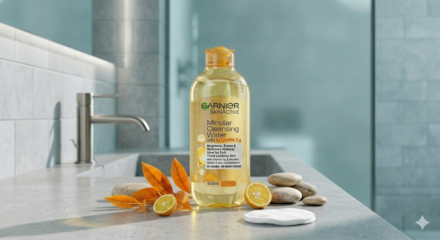 Garnier Skinactive Micellar Cleansing Water 400ml — vit c - Face Wash / Cleansers / Micellar Cleansing Water premium skincare product