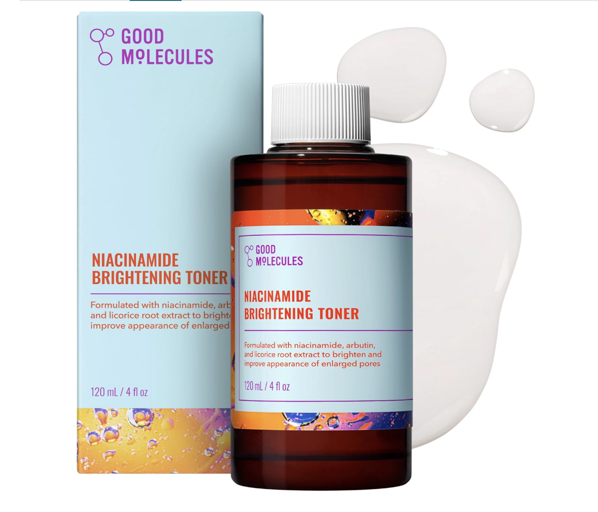 Good Molecules Niacinamide Brightening Toner 120ml - Tonners & Seums skincare product
