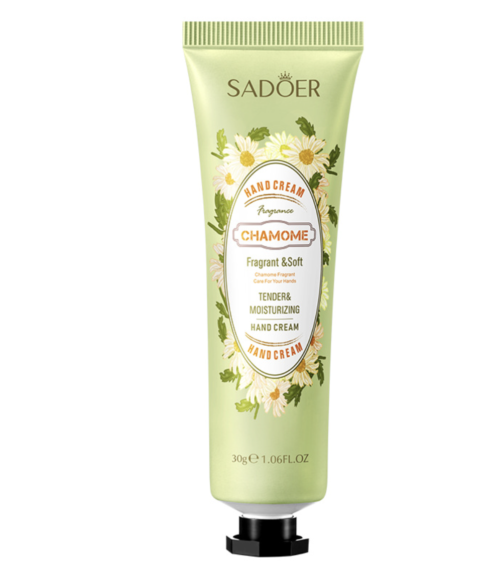 Sadoer Chamomile Tender & Moisturising Hand Cream 30g - Facial Creams/Moisturisers, Eye Creams, Hand Creams & Treatment Gels skincare product