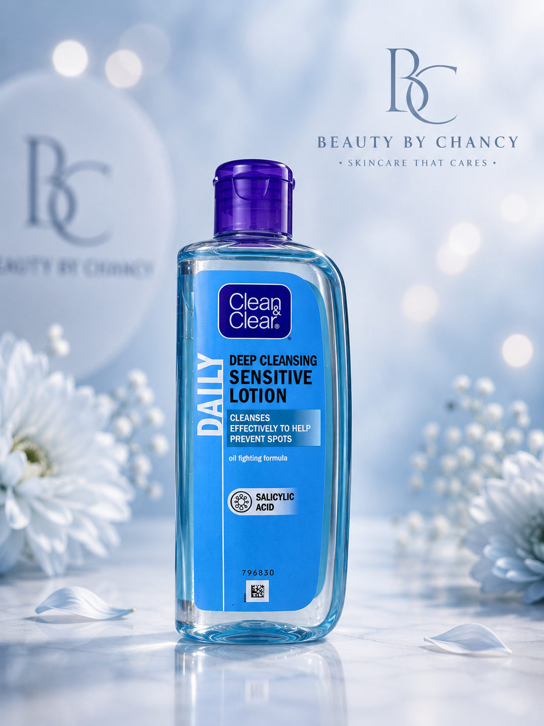 Clean & Clear Deep Cleansing Sensitive Lotion 200ml - Face Wash / Cleansers / Micellar Cleansing Water skincare product