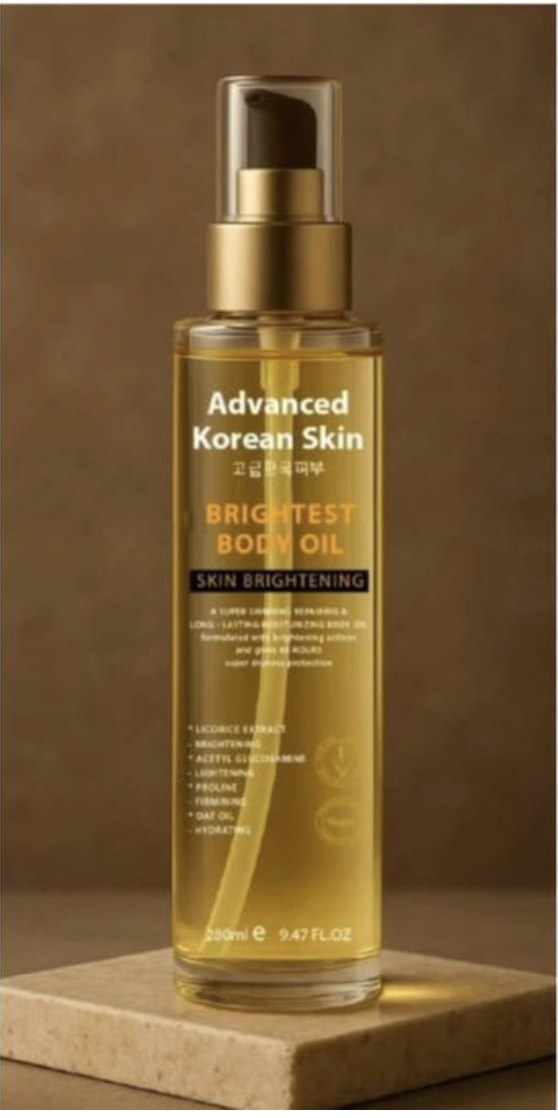 Brightest body oil
