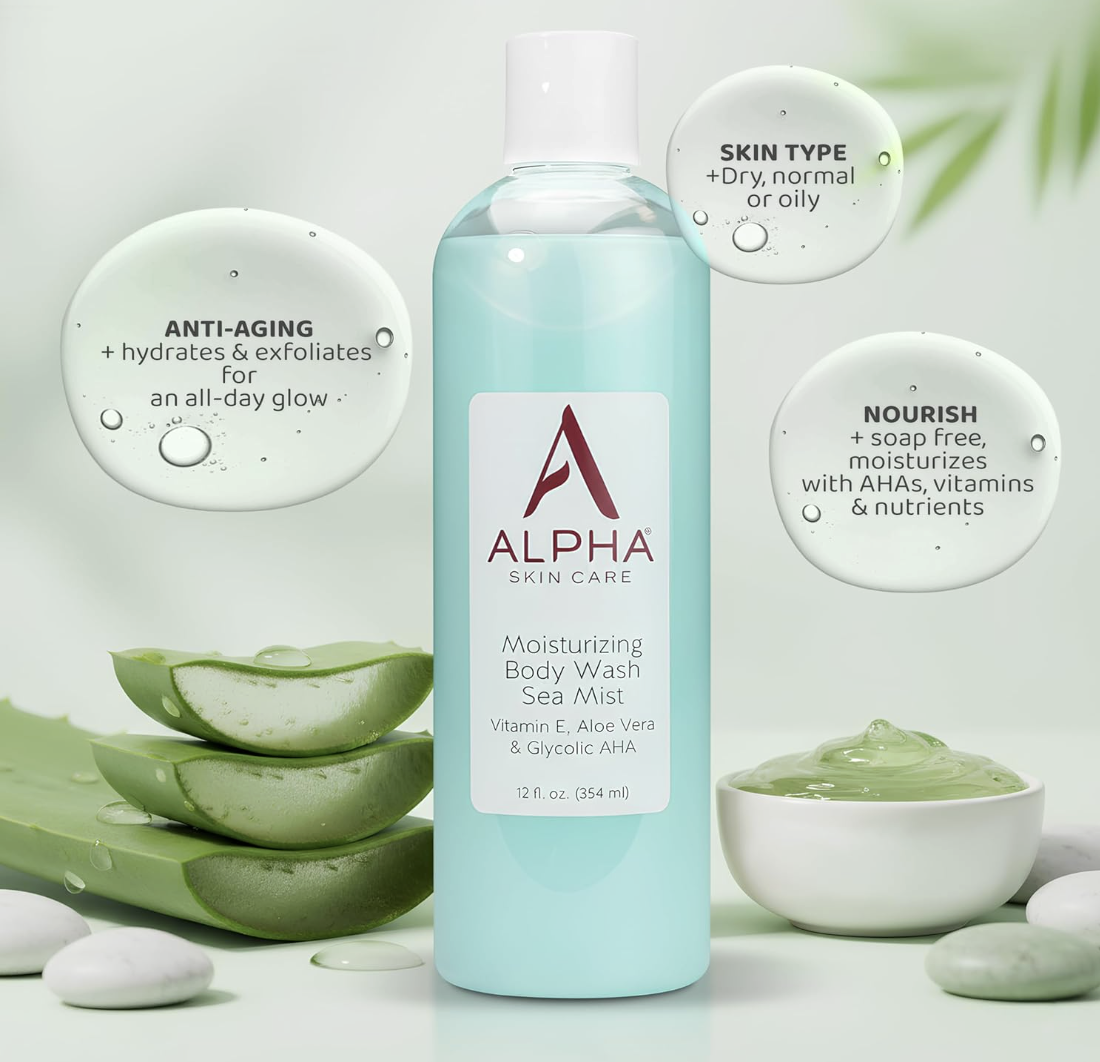 Alpha Skin Care Sea Mist 354ml - Body Wash & Shower Gels skincare product