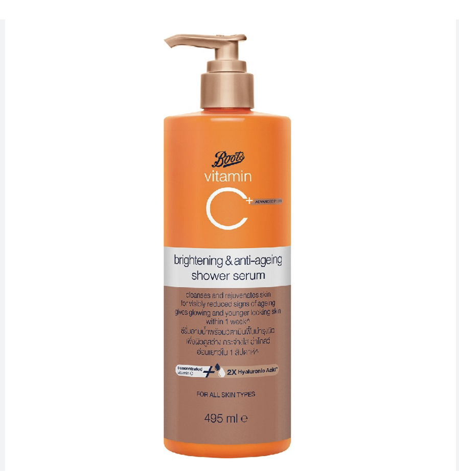 Boots Shower Serum 495ml - Body Wash & Shower Gels skincare product