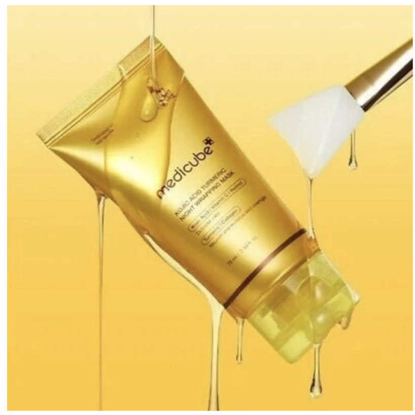 Medicube Kojic Acid Tumeric Night Wrapping Mask 75ml - Shop More skincare product
