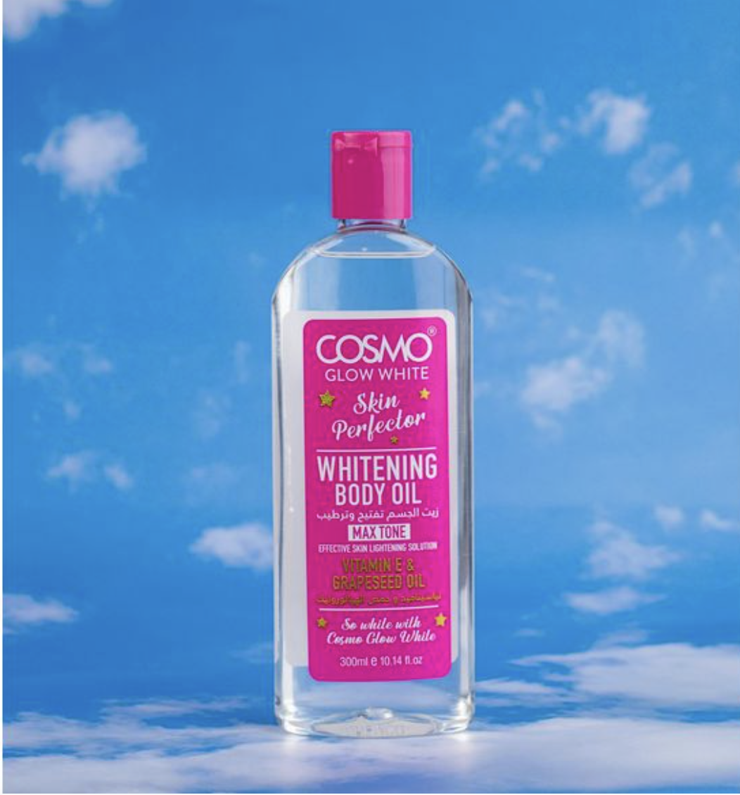 Cosmo Glow White - Whitening Body Oil 300ml - Body Oils & Sunscreen  skincare product