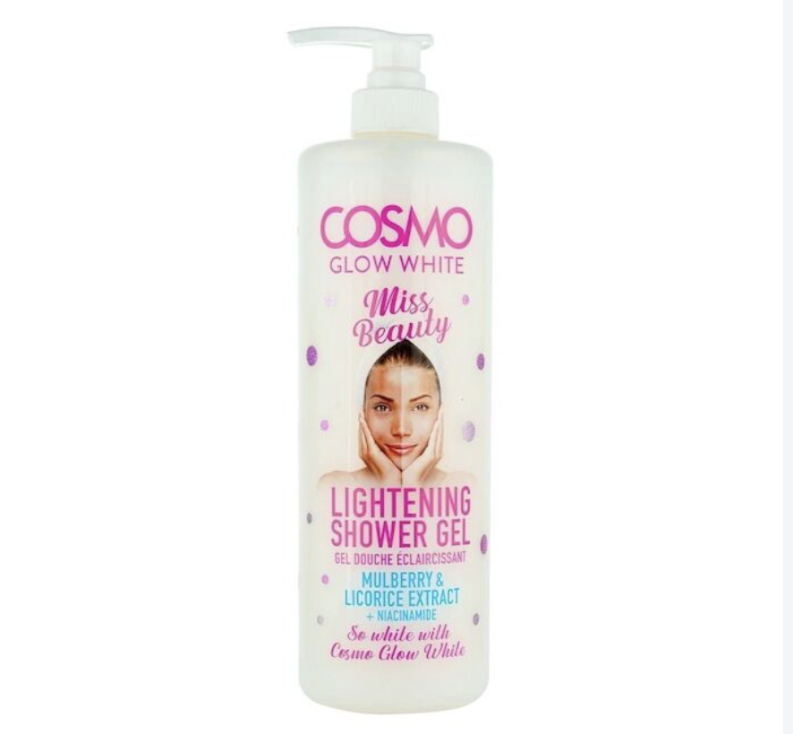 Cosmo Glow White Miss Beauty Lightening Shower Gel 1000ml - Body Wash & Shower Gels skincare product