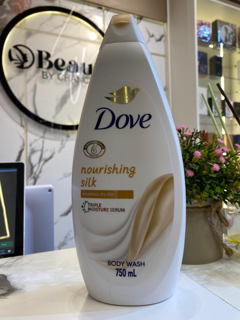 Dove Body Wash 750ml — Dove: Nourishing silk - Body Wash & Shower Gels premium skincare product