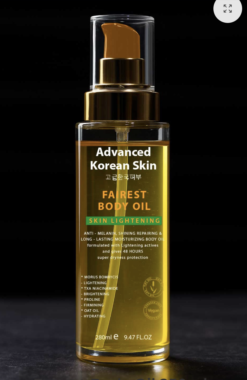 Advanced korean skin Body Oil 280ml - Body Oils & Sunscreen  skincare product