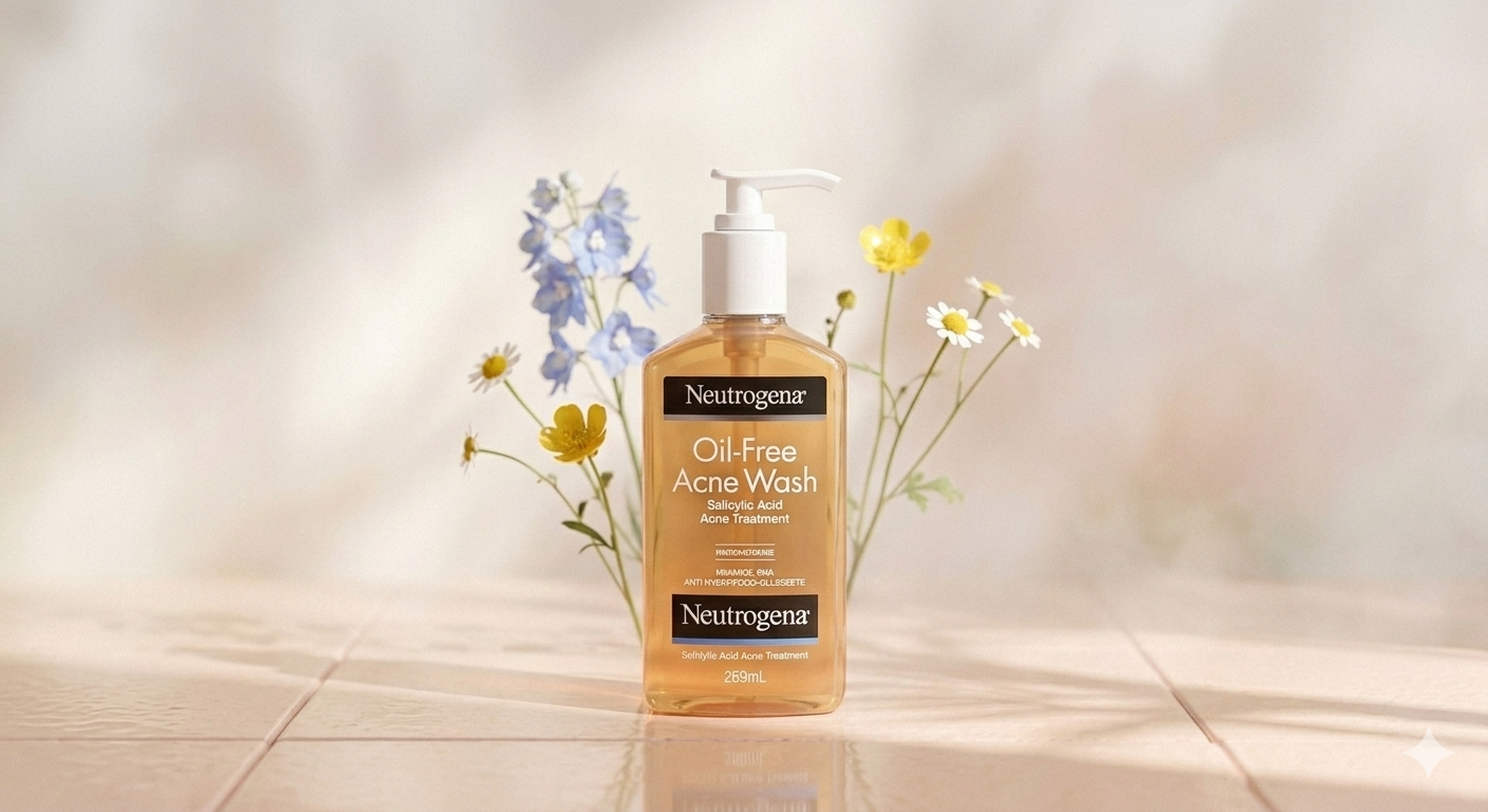 Neutrogena Oil-Free  Acne Wash 269ml - Face Wash / Cleansers / Micellar Cleansing Water skincare product
