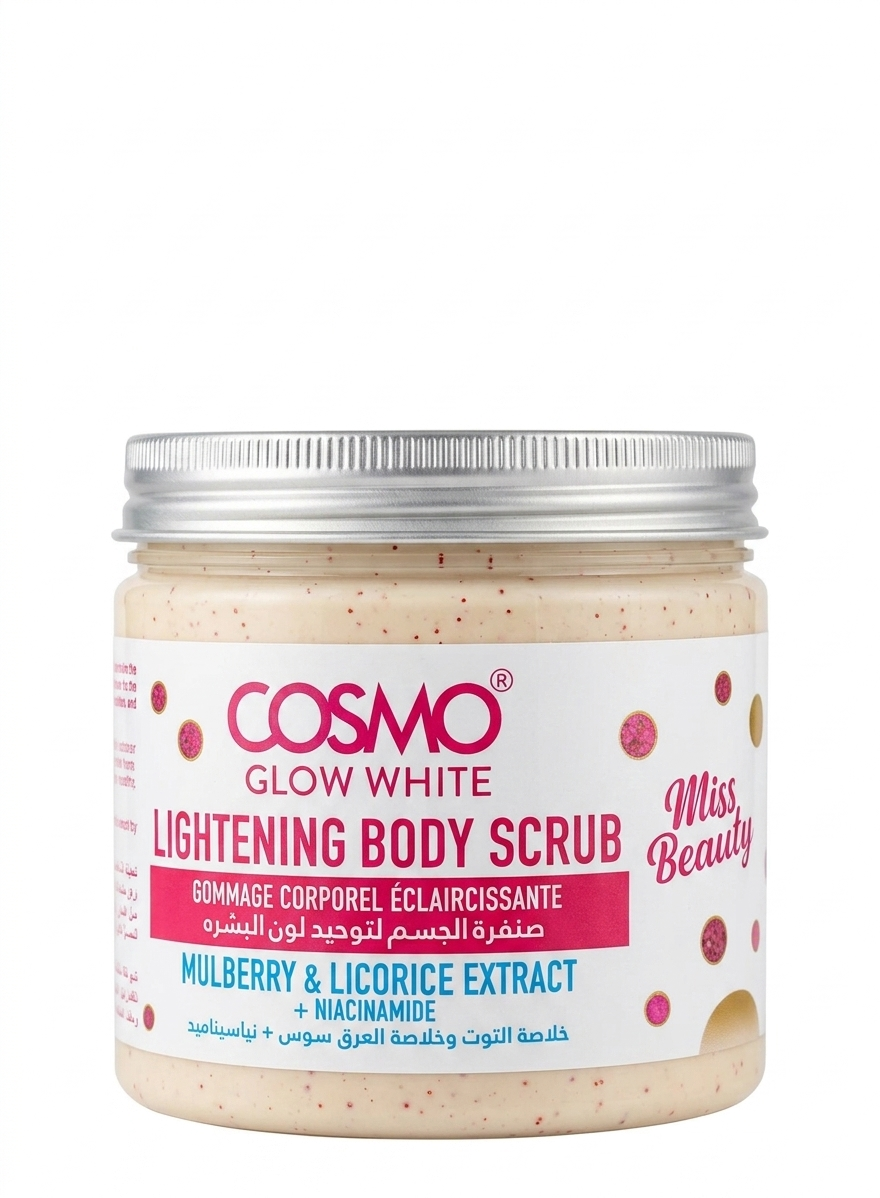 Cosmo Glow White Body Scrub 475ml - Soaps & Scrubs skincare product