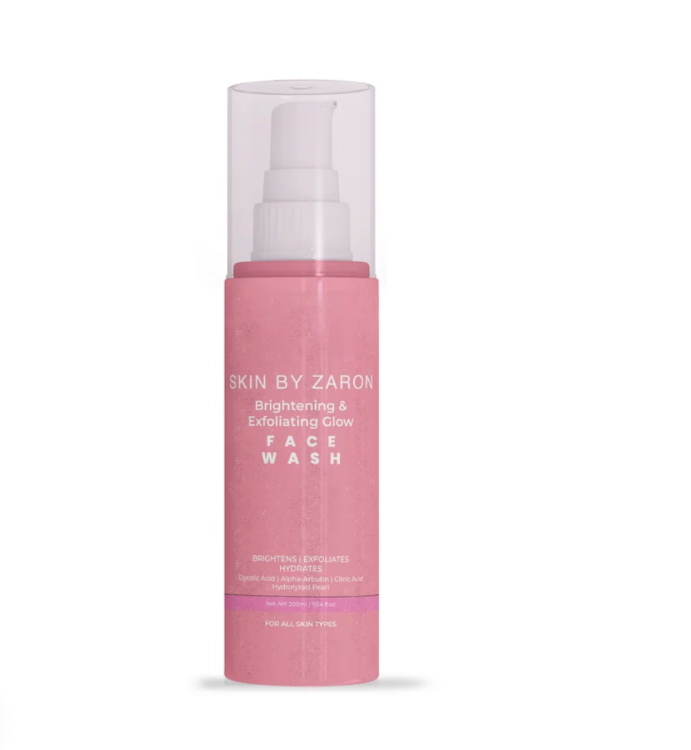 Skin By Zaron Brightening & Exfoliating Glow Face Wash 200ml - Face Wash / Cleansers / Micellar Cleansing Water skincare product