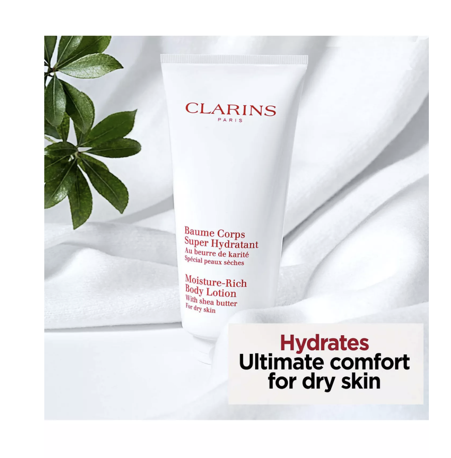 Clarins Paris Moisture Rich Body Lotion 200ml - Body Lotion/Cream skincare product