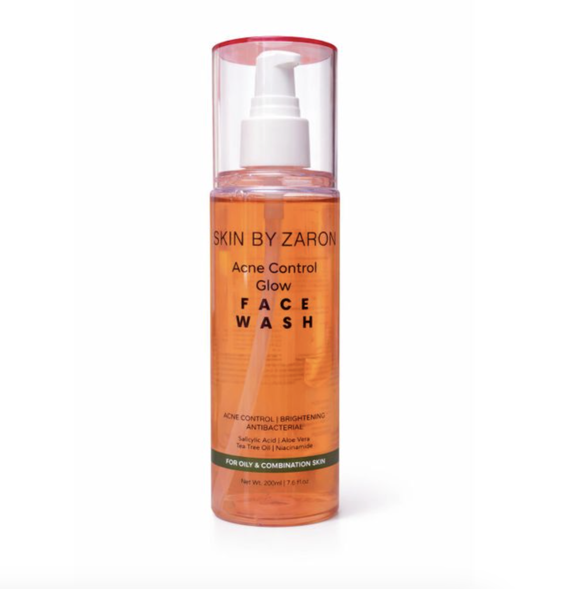 Skin By Zaron Acne Control Glow Face Wash 200ml - Face Wash / Cleansers / Micellar Cleansing Water skincare product
