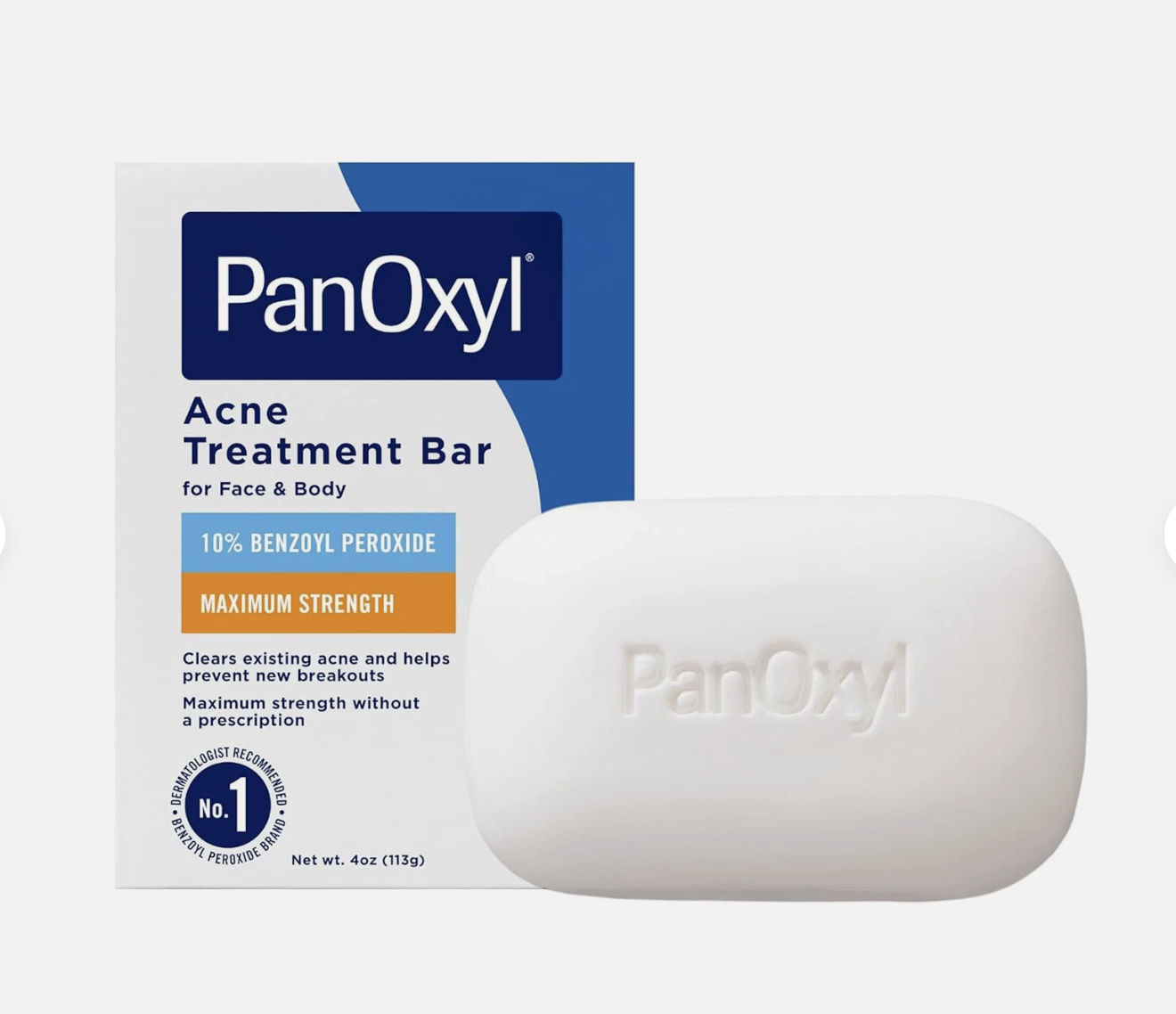 PanOxyl Acne Treatment Bar 113g - Soaps & Scrubs skincare product