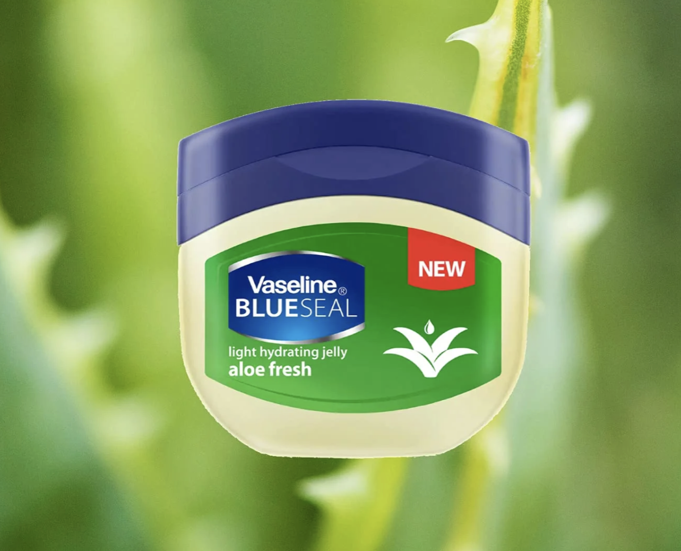 Vaseline Blueseal Light Hydrating Jelly Aloe Fresh 100ml - Body Lotion/Cream skincare product