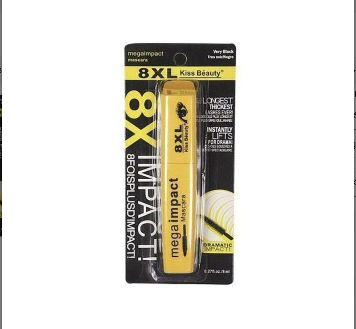 Mega Impact Mascara  - Make-up Products  skincare product