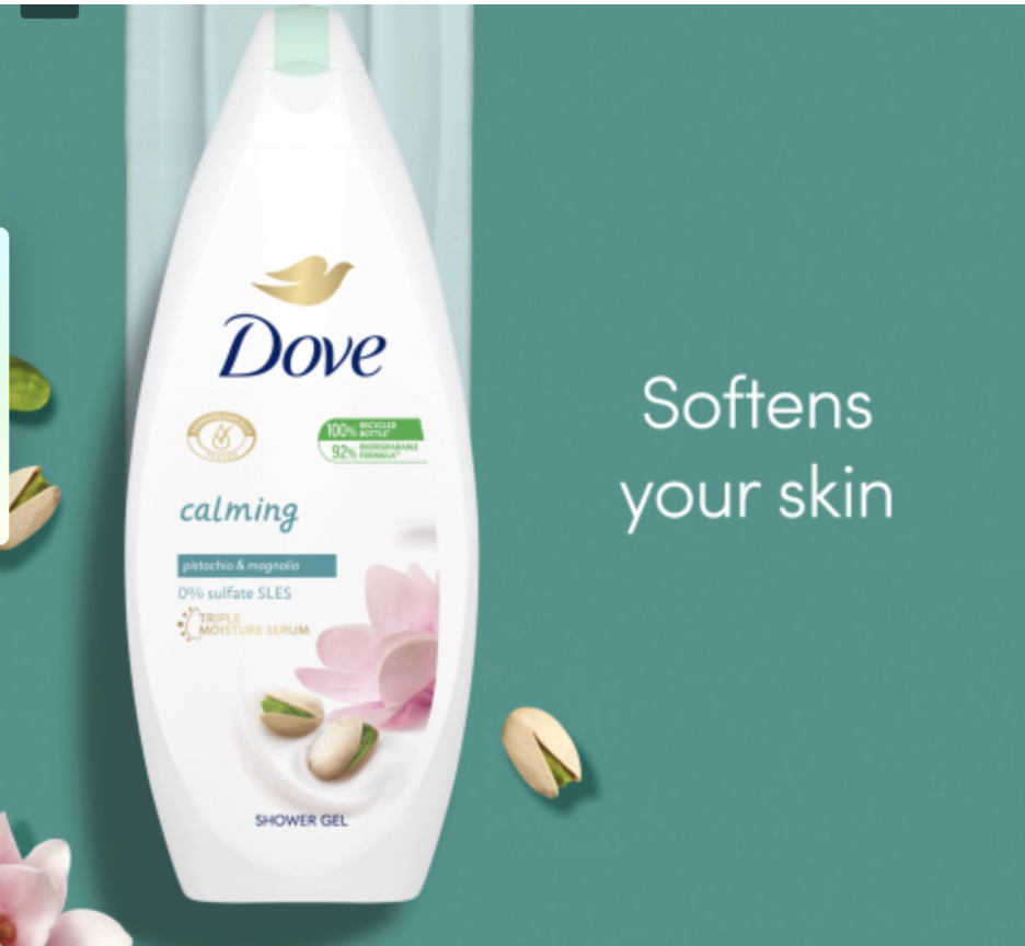 Dove Calming Body Wash 500ml - Body Wash & Shower Gels skincare product