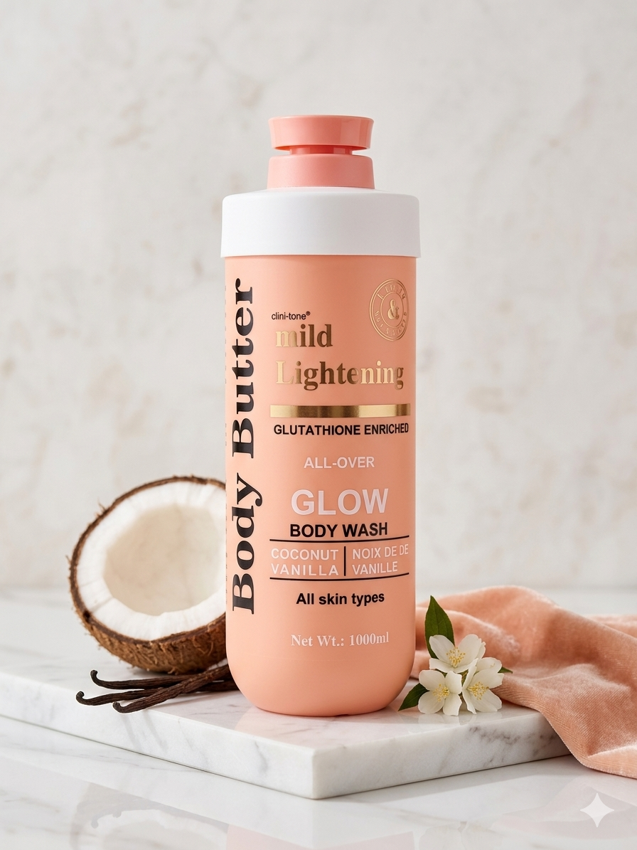 Body Butter Wash 1000ml - Body Wash & Shower Gels skincare product