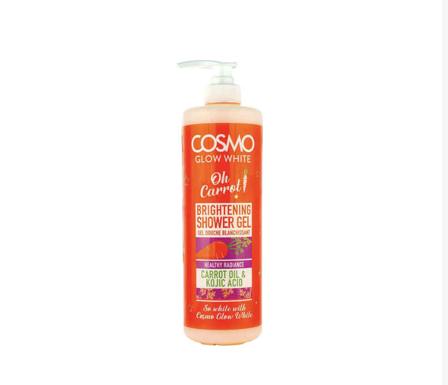 Cosmo Glow White Oh Carrot Brightening Shower Gel 1000ml - Body Wash & Shower Gels skincare product