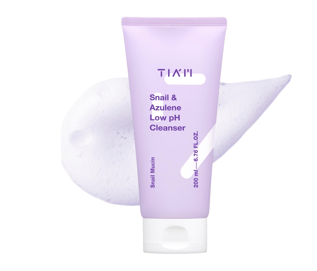 Tiam Snail & Azulene Low ph Cleanser 200ml - Face Wash / Cleansers / Micellar Cleansing Water skincare product