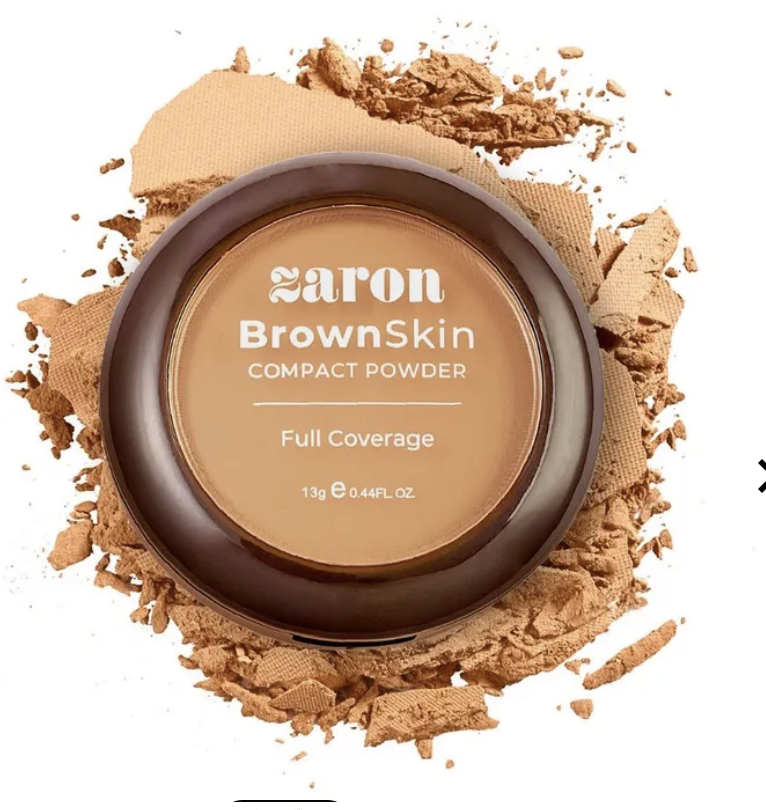 Zaron Brownskin Compact Powder 13g - Make-up Products  skincare product