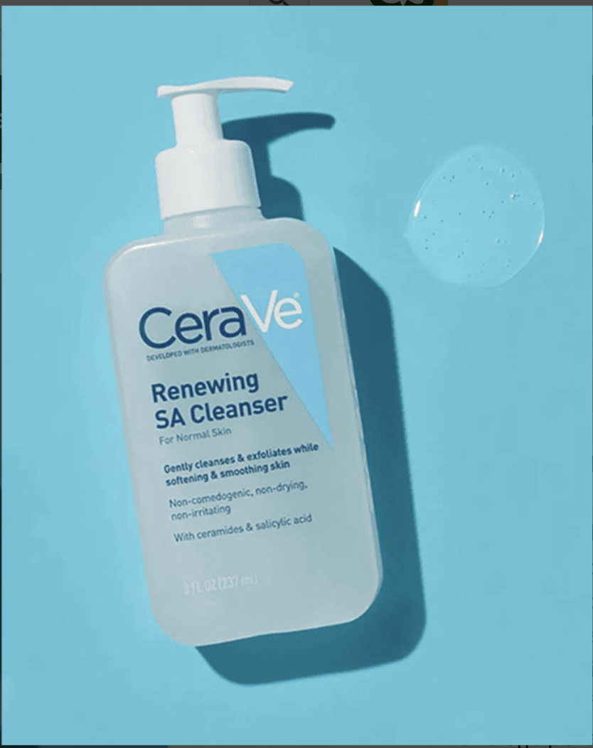 Cerave Renewing SA Cleanser 237ml - Face Wash / Cleansers / Micellar Cleansing Water skincare product