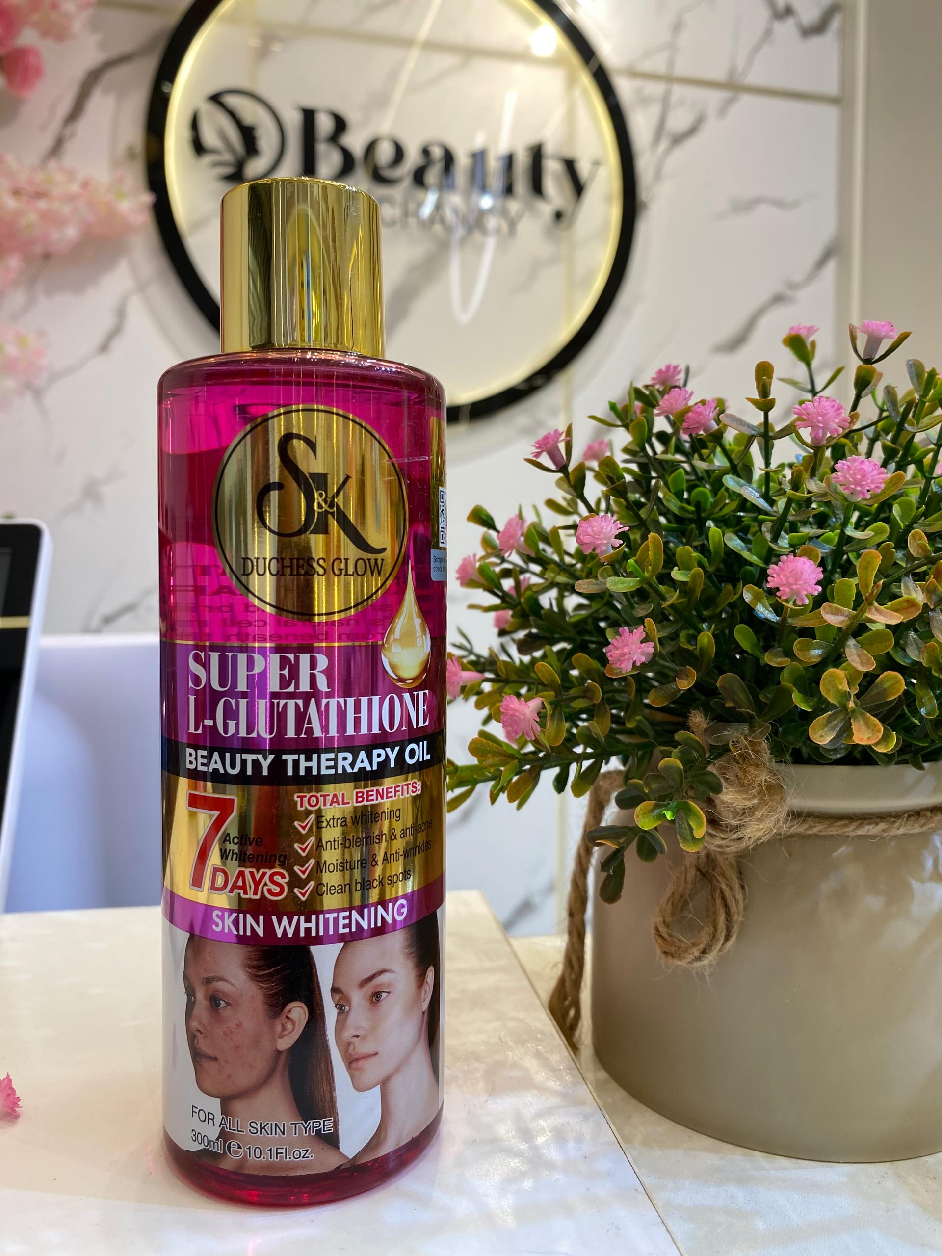 S&K Duchess Glow Super L-Glutathione 300ml - Body Oils & Sunscreen premium skincare product