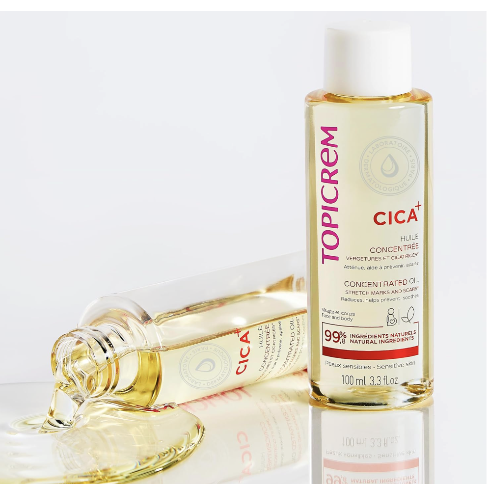 Topicrem Cica Concentrated Oil Stretch Marks & Scars 100ml - Body Oils & Sunscreen  skincare product